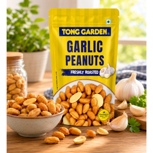TONG GARDEN GARLIC PEANUTS 0.065KG X 60