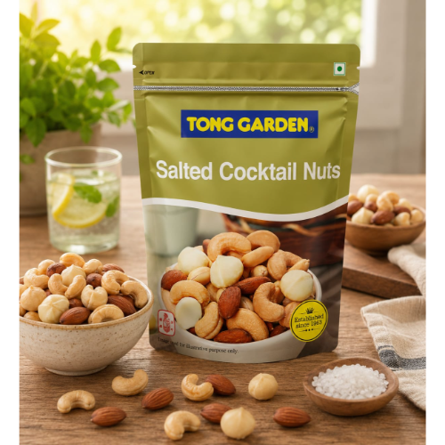 TONG GARDEN SALTED COCKTAIL NUTS 0.140KG X 36