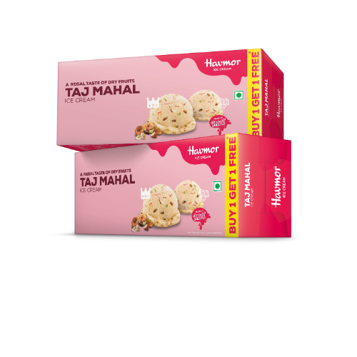 Havmor Taj Mahal (1 + 1 Combo) 700ML X 44