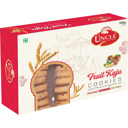 UNCLE FRUIT KAJU COOKIES 0.350KG X 20