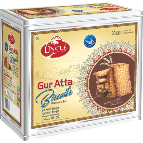 UNCLE GUR ATTA BISCUIT 0.910KG X 8