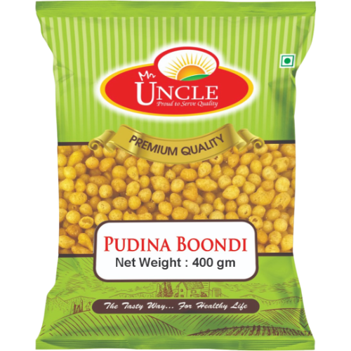 UNCLE RAITA BOONDI POODINA 0.400KG X 20