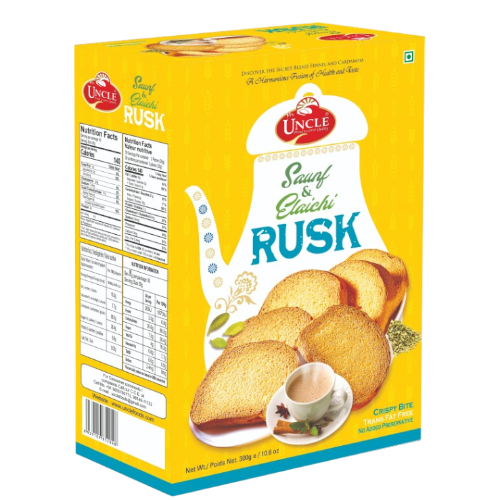 UNCLE ELAICHI RUSK 0.600KG X 20