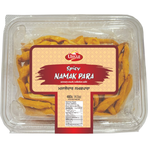 UNCLE SPICY NAMAKPARA 0.400KG X 20 TRAY
