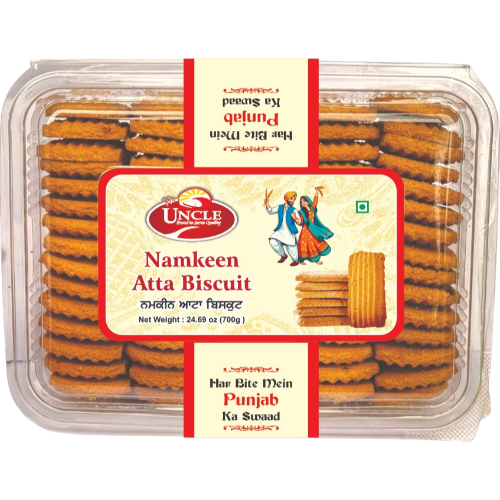 UNCLE NAMKEEN ATTA BISCUIT 0.700KG X 12