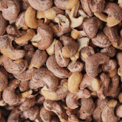 CASHEW KERNELS ROASTED A180 TIN 10KG X 2