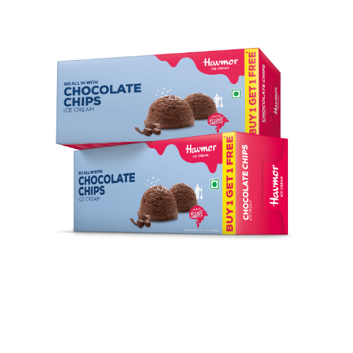Havmor Chocolate Chips (1 + 1 Combo) 700ML X 44